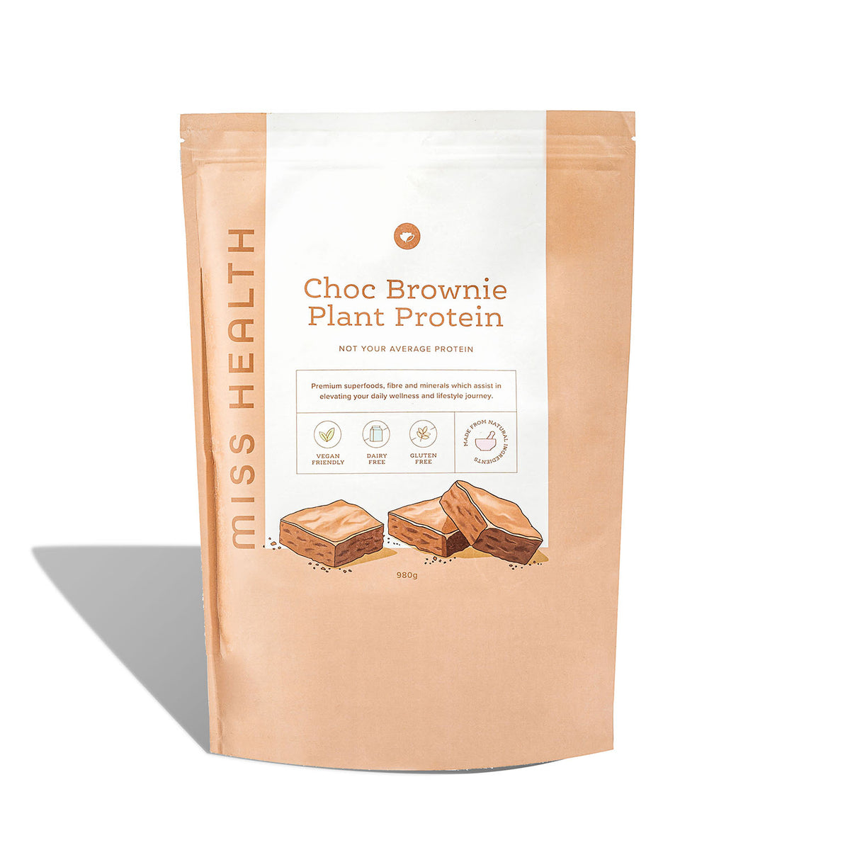 Choc Brownie Plant Protein - 980g