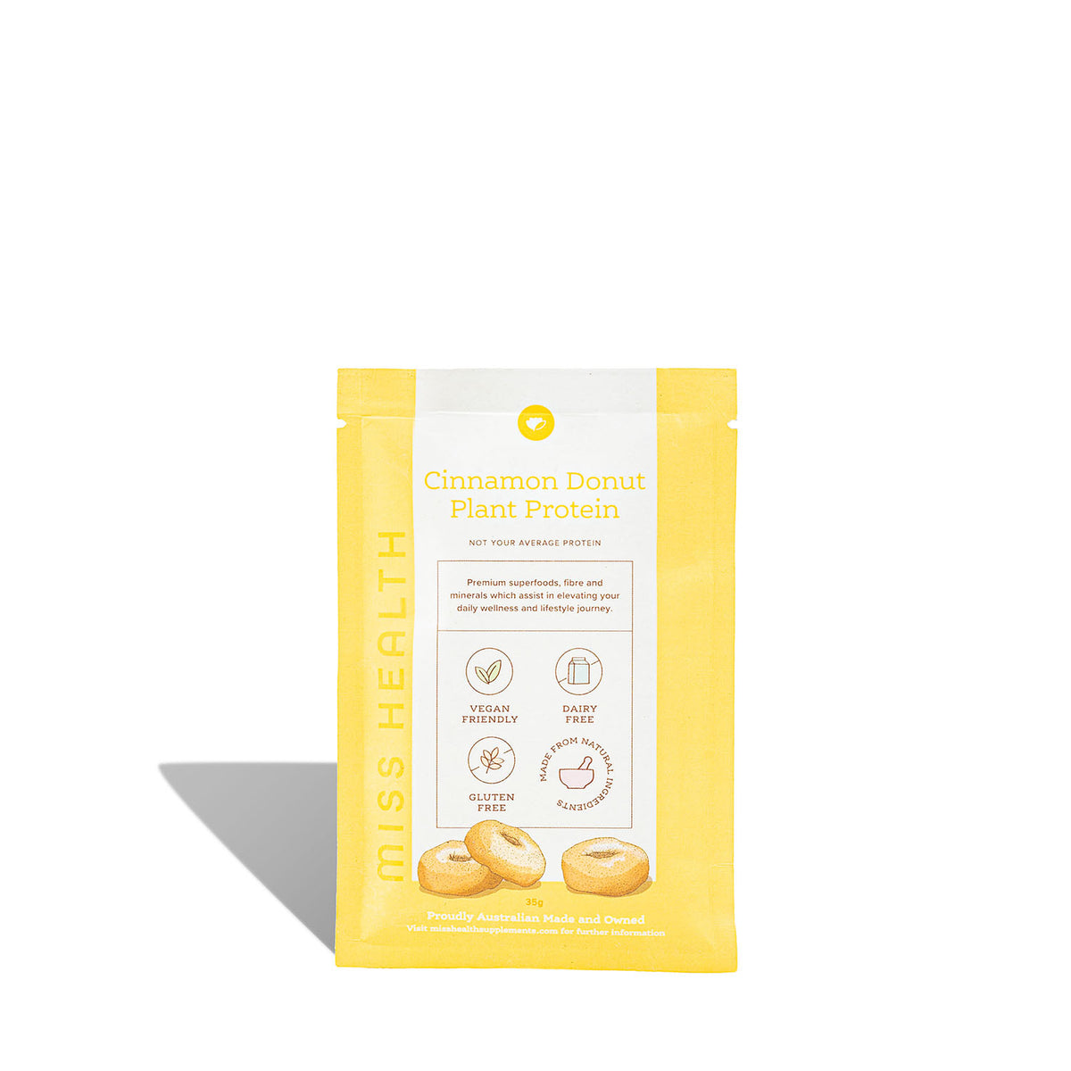 Cinnamon Donut Plant Protein -35g - Sample Serve